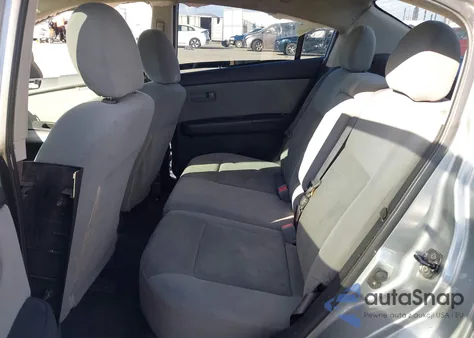 2012 Nissan Sentra 2.0 из США, поврежденный, VIN 3N1AB6AP6CL725349